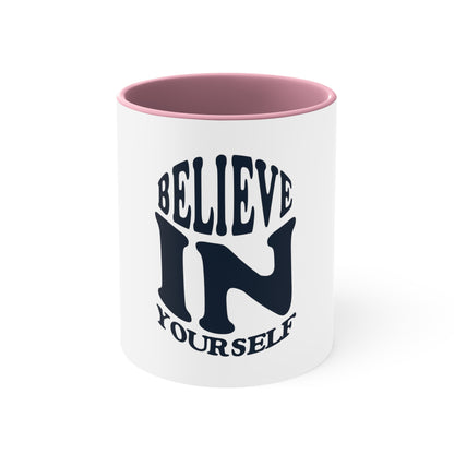 Belive Accent Coffee Mug, 11oz