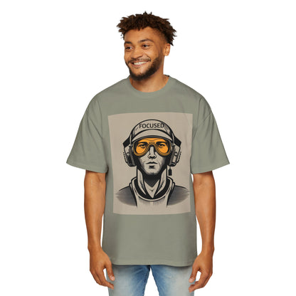 Focused Men's Heavy Oversized Tee