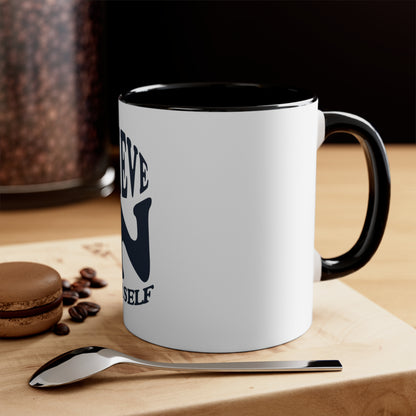 Belive Accent Coffee Mug, 11oz