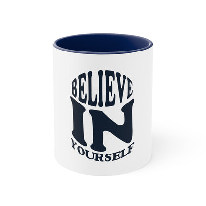 Belive Accent Coffee Mug, 11oz