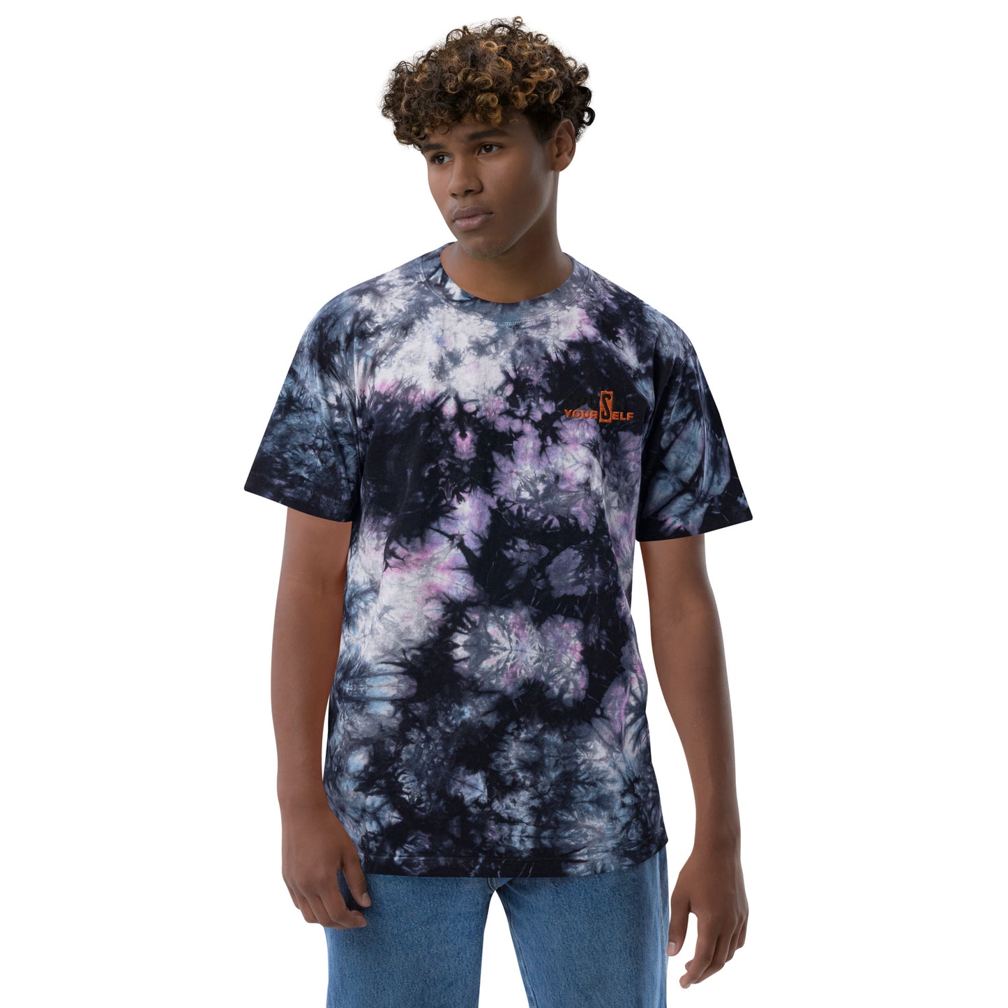 PY Oversized tie-dye t-shirt