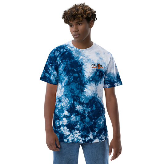 PY Oversized tie-dye t-shirt