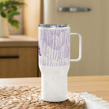 Success Travel mug with a handle